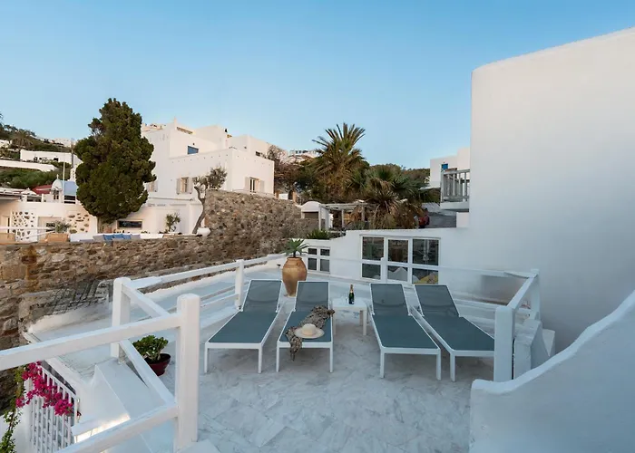 Апартаменты Seaview Mykonos Town